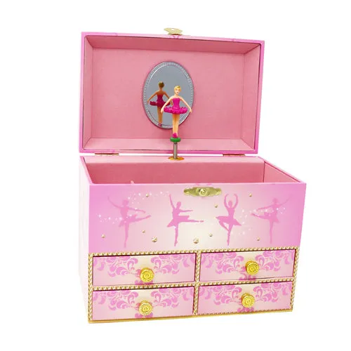 Romantic Ballet Medium Musical Jewellery Box
