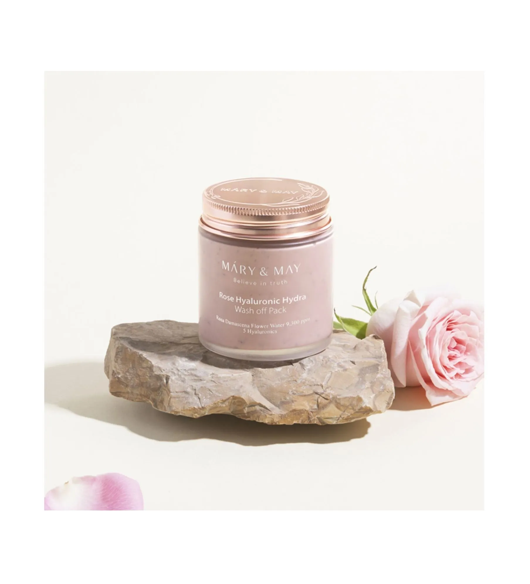 Rose Hyaluronic Hydra Wash off Pack 125g