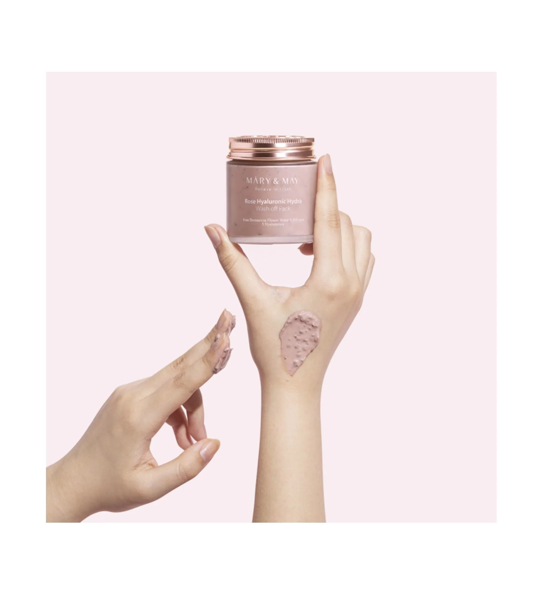 Rose Hyaluronic Hydra Wash off Pack 125g