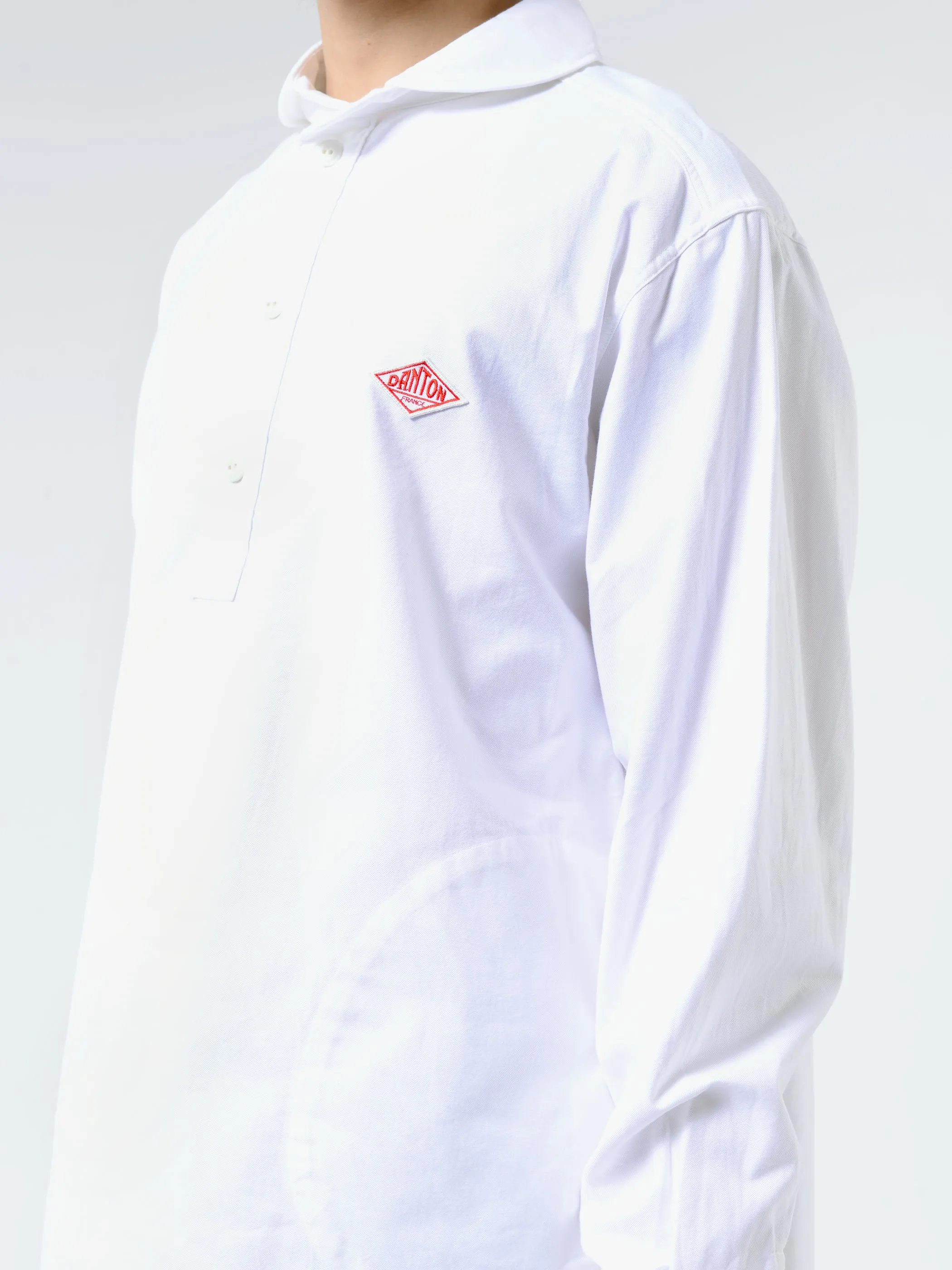 Round Collar L/S Shirt