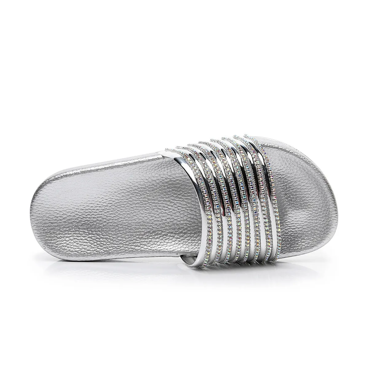 RXFSP Craft Slippers Shiny Flashing Diamond Casual Slipper