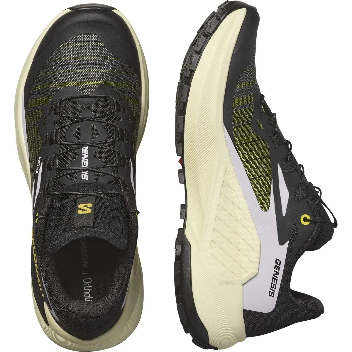 Salomon - Genesis - Black/Sulphur/Orchid Petal - Women's