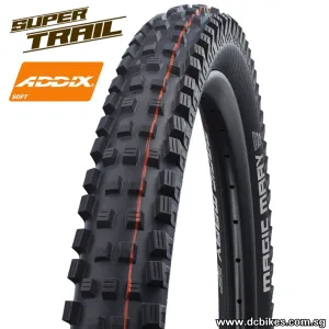 Schwalbe 27.5 X 2.4 Magic Mary Addix Super Trail Tubeless Ready 650B MTB Folding Tyres (1 Tire)