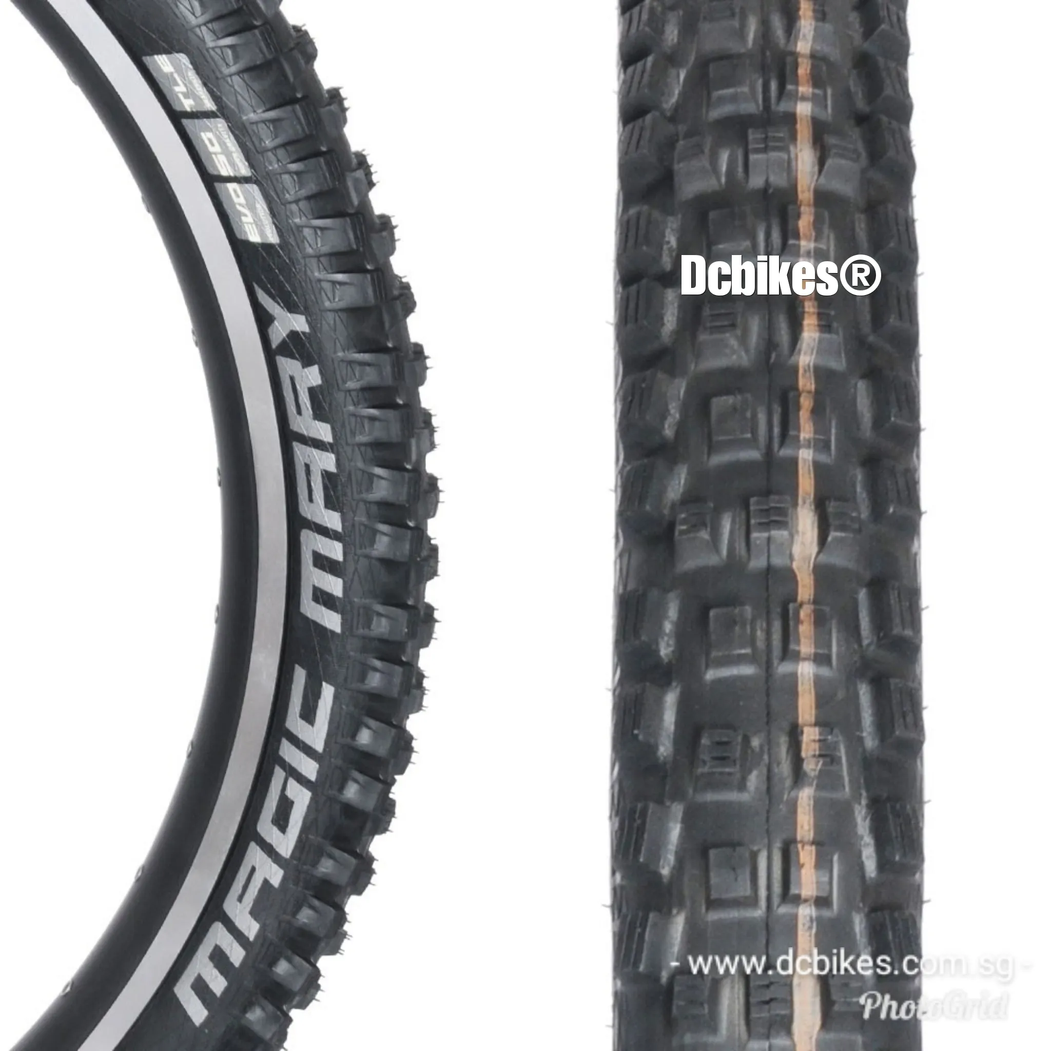 Schwalbe 27.5 X 2.4 Magic Mary Addix Super Trail Tubeless Ready 650B MTB Folding Tyres (1 Tire)