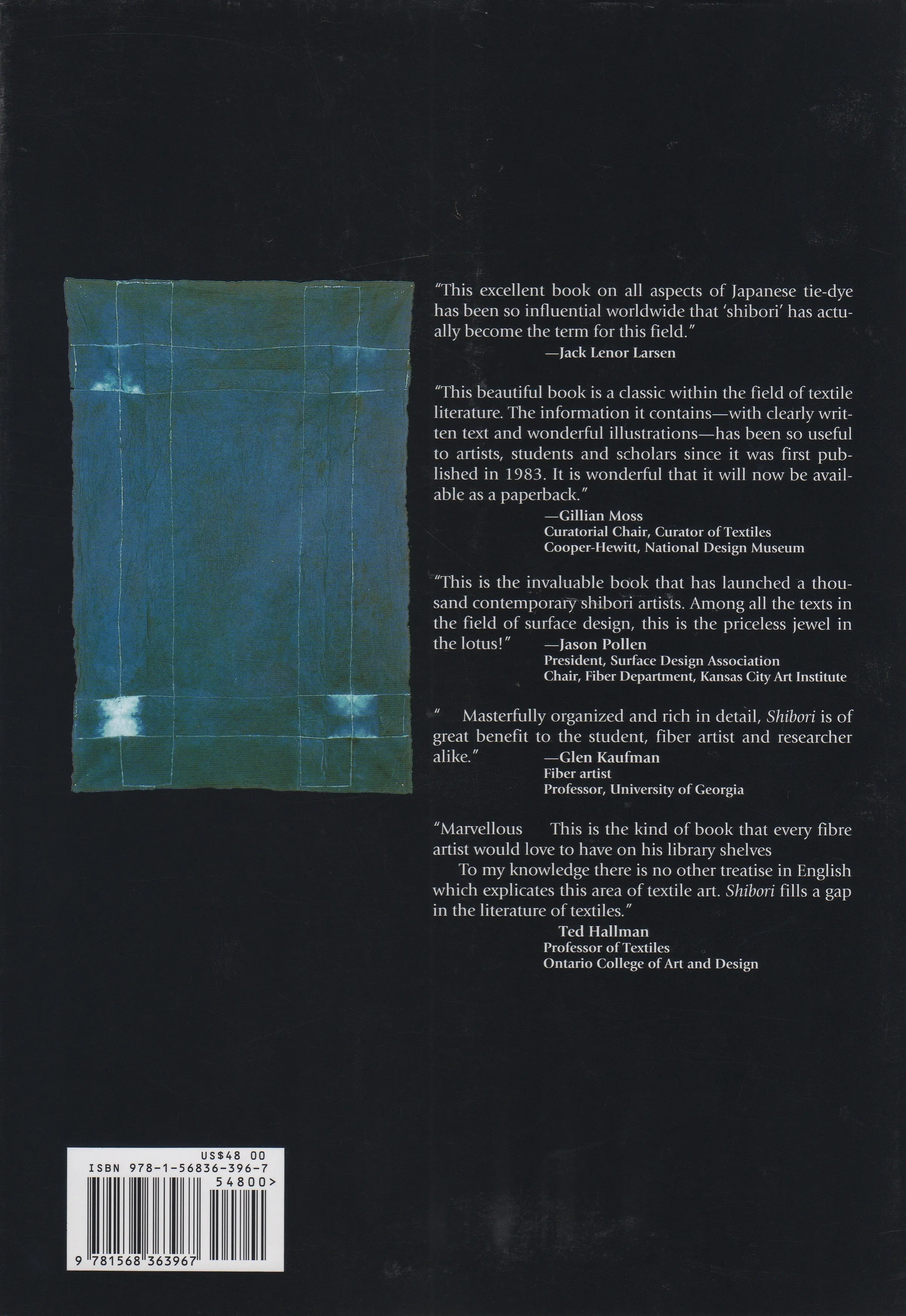 Shibori: The Inventive Art of Japanese Shaped Resist Dyeing