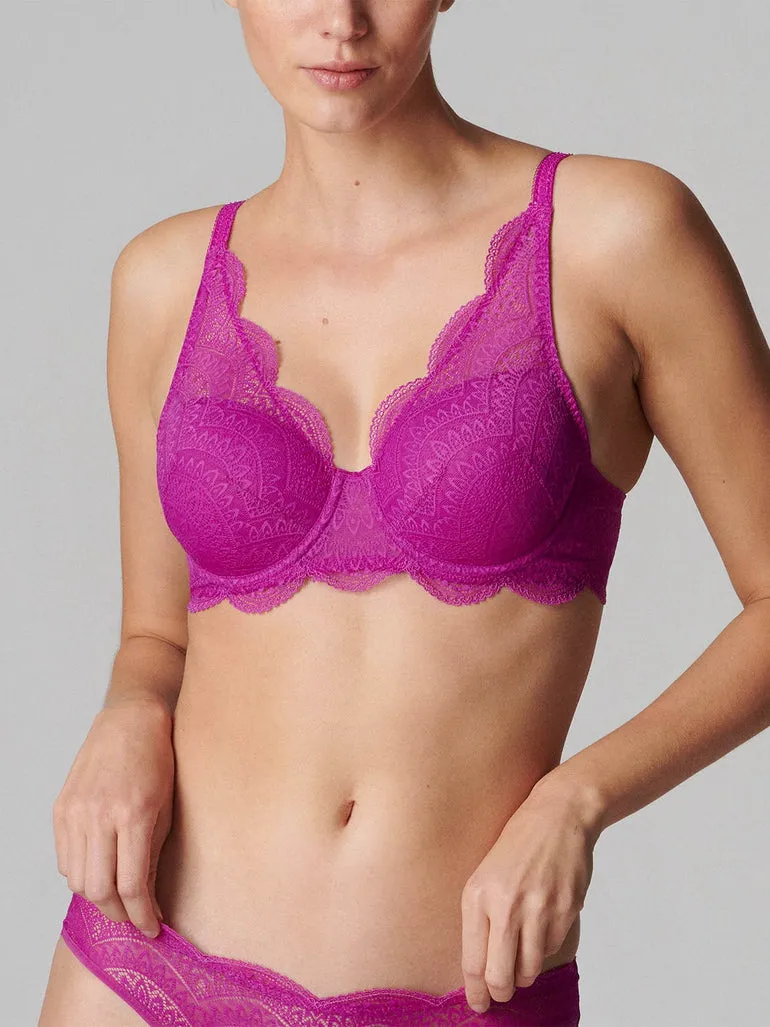 Simone Perele-Karma 3D Moulded Padded Cup-Adventure Green-12V343