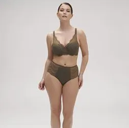 Simone Perele-Karma 3D Moulded Padded Cup-Adventure Green-12V343