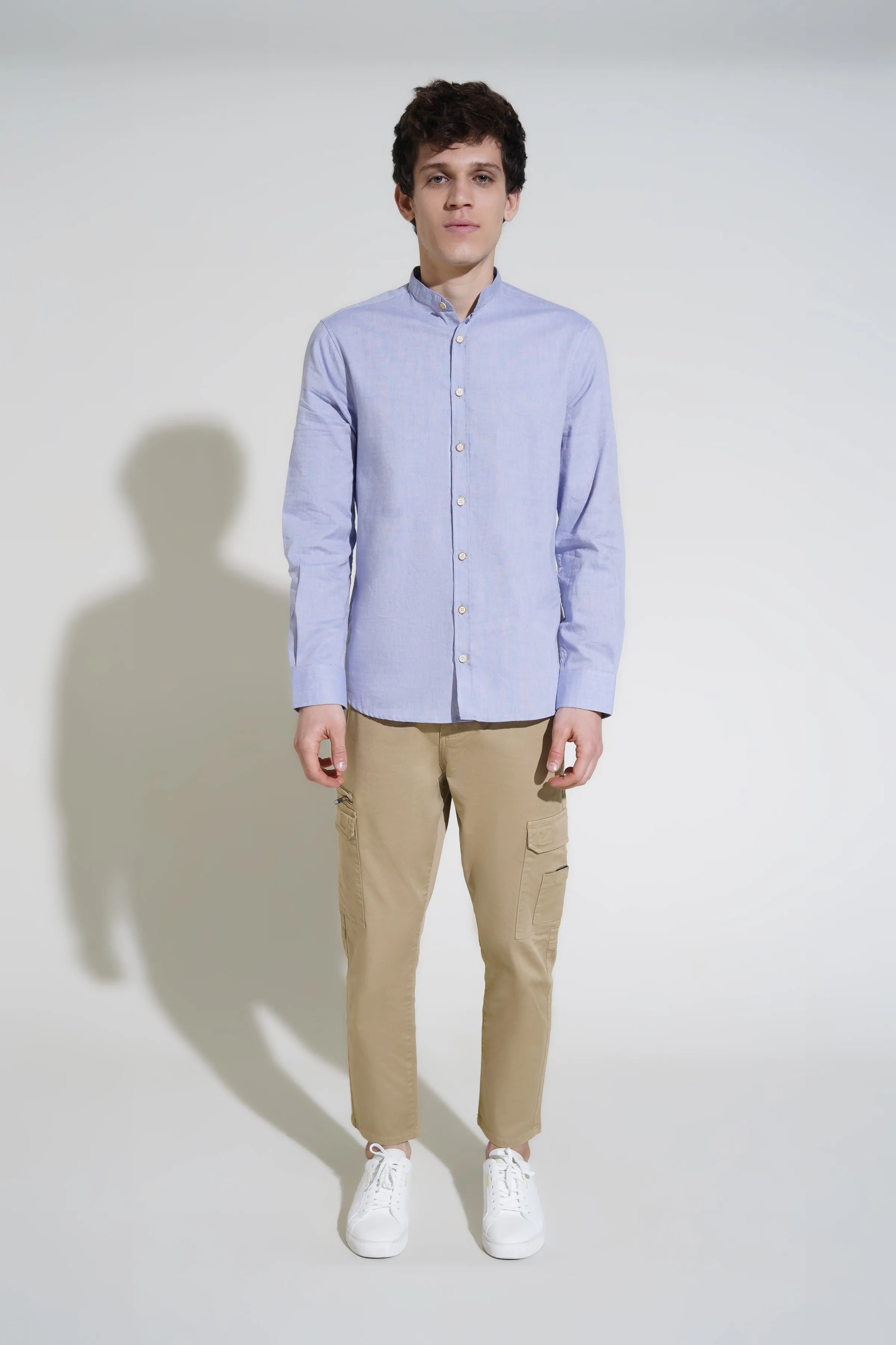 Sky Oxford Shirt