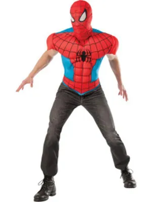 Spider Man Muscle Chest Shirt Size Std