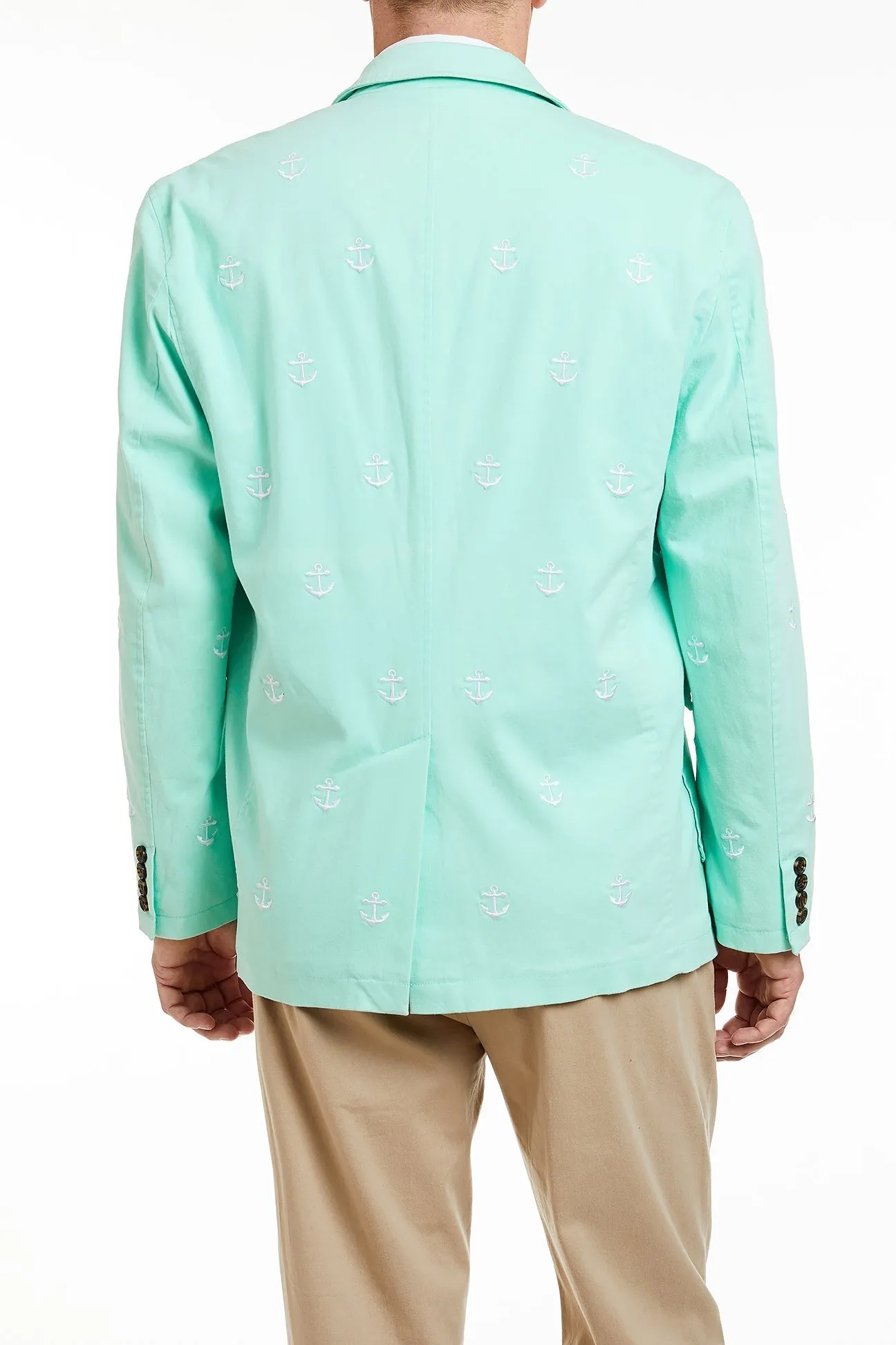 Spinnaker Blazer Seagrass with Anchor