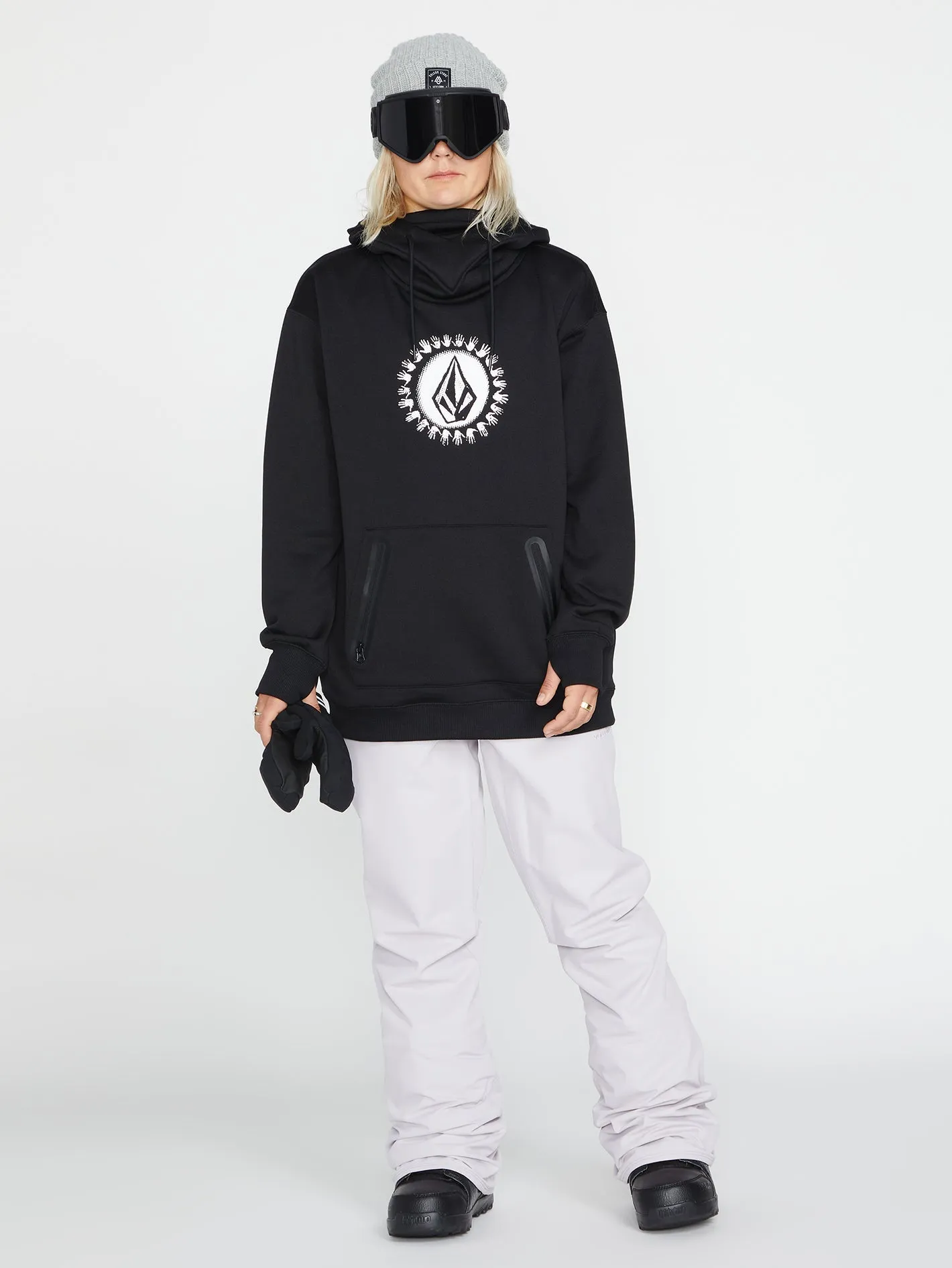 Spring Shred Hoodie - Black