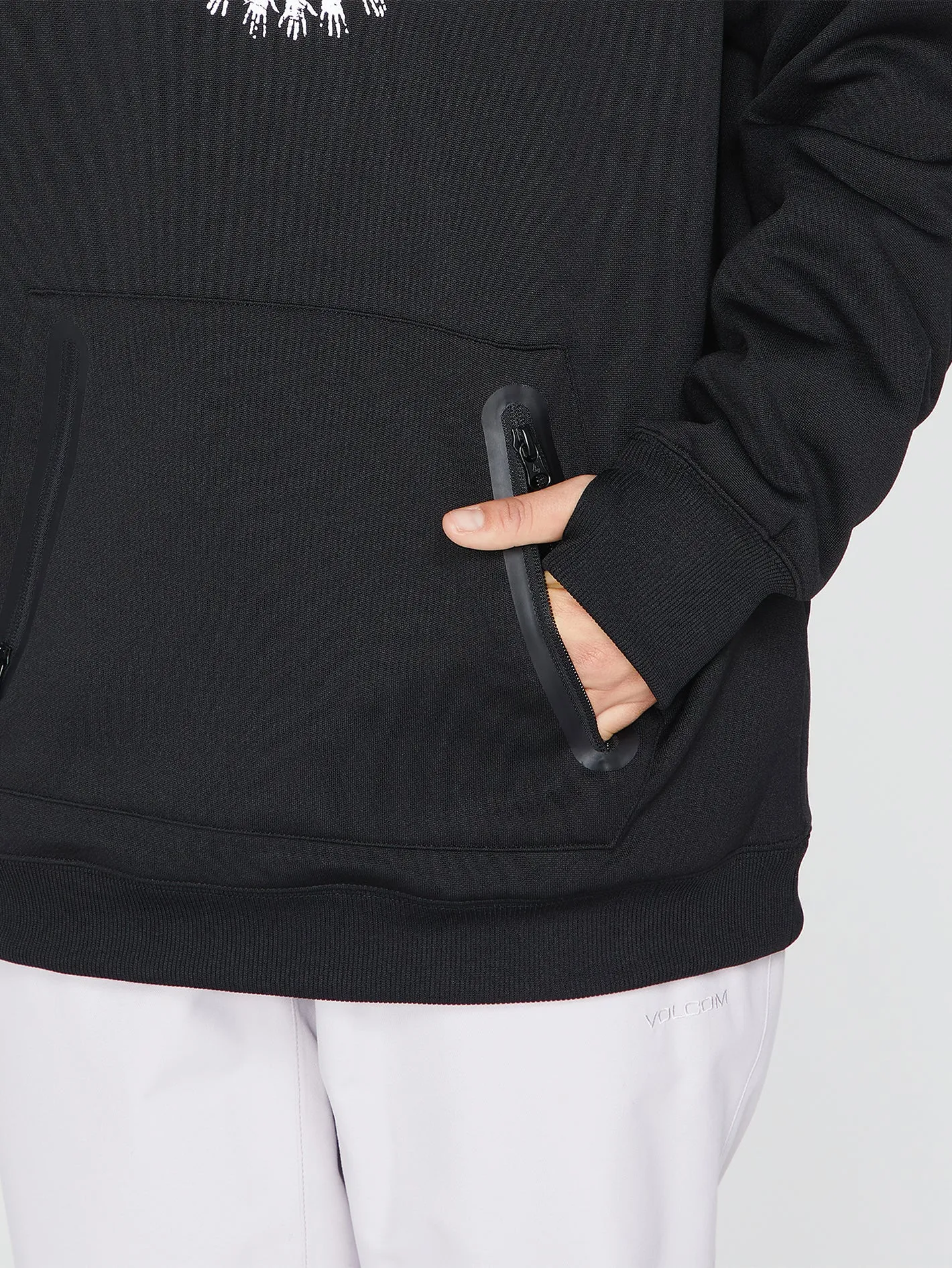 Spring Shred Hoodie - Black