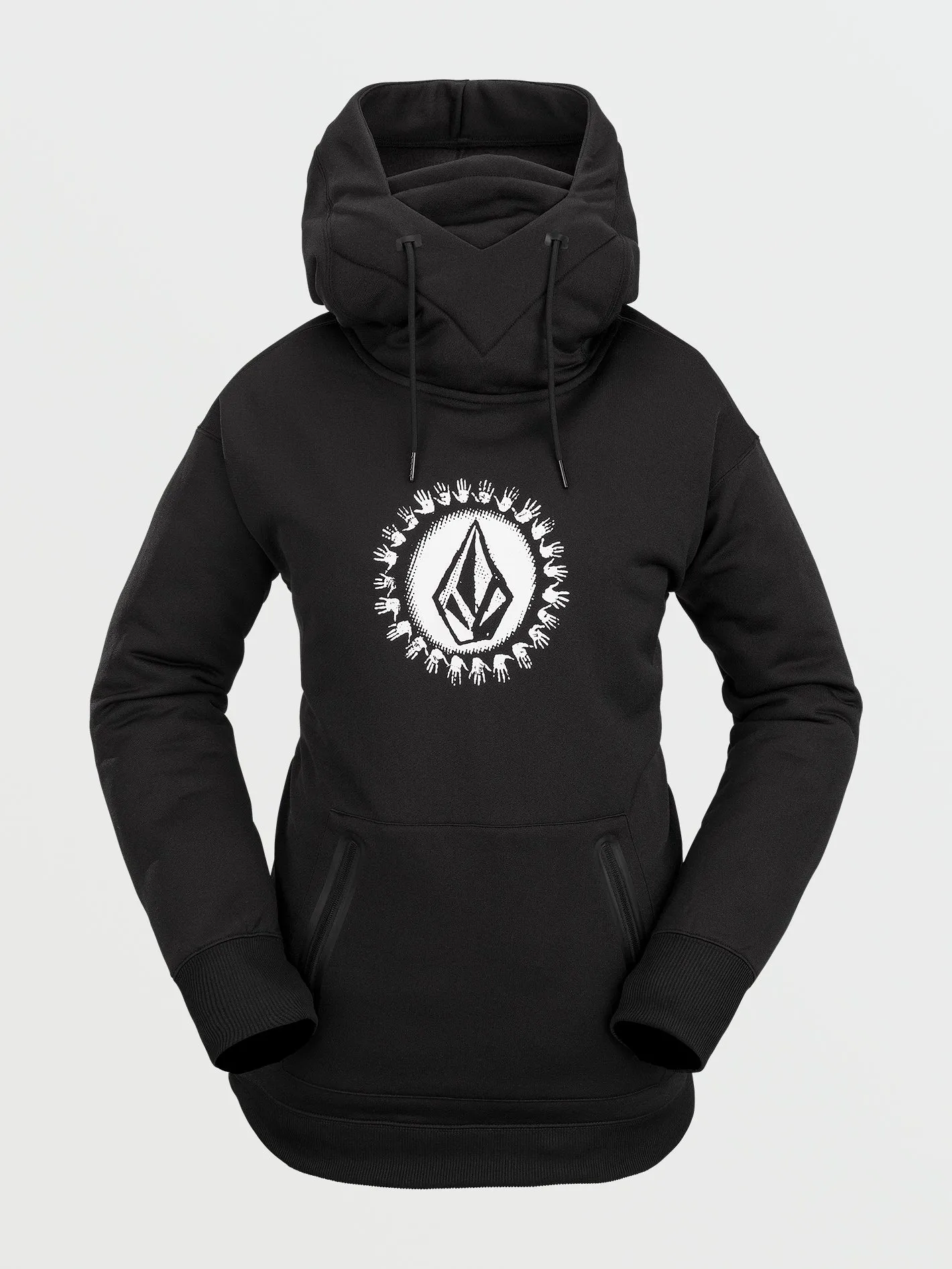 Spring Shred Hoodie - Black
