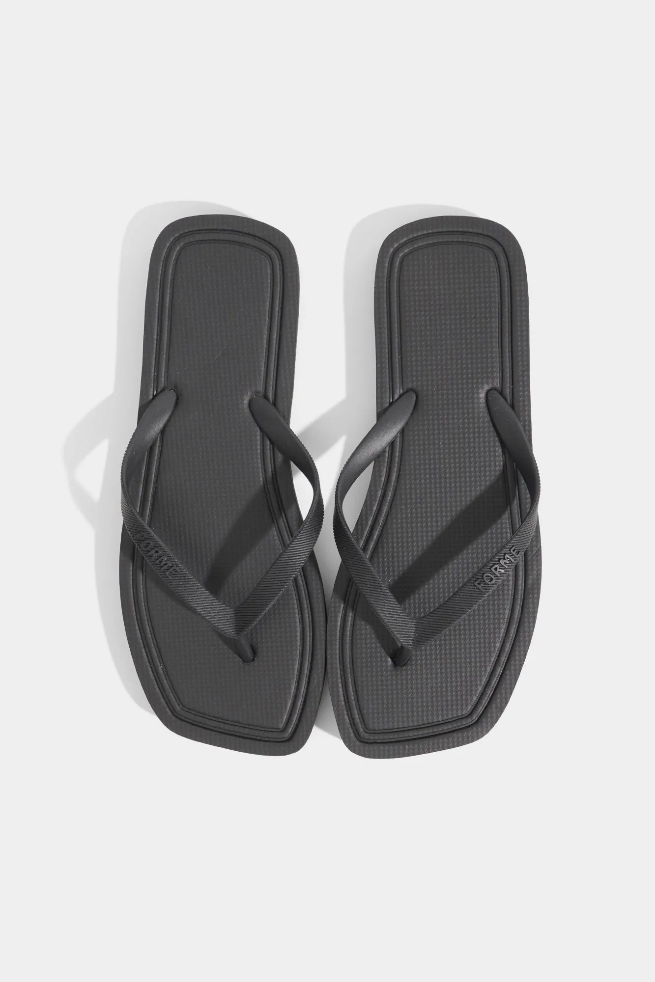 Square Toe Flip Flops