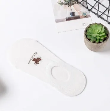 Summer CAT Warm Comfortable Cotton Girl Women's Socks Ankle Low Female