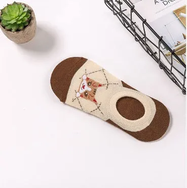 Summer CAT Warm Comfortable Cotton Girl Women's Socks Ankle Low Female