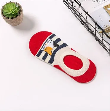 Summer CAT Warm Comfortable Cotton Girl Women's Socks Ankle Low Female