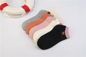 Summer CAT Warm Comfortable Cotton Girl Women's Socks Ankle Low Female