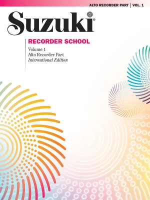 Suzuki Recorder School (Alto Recorder) Recorder Part, Volume 1