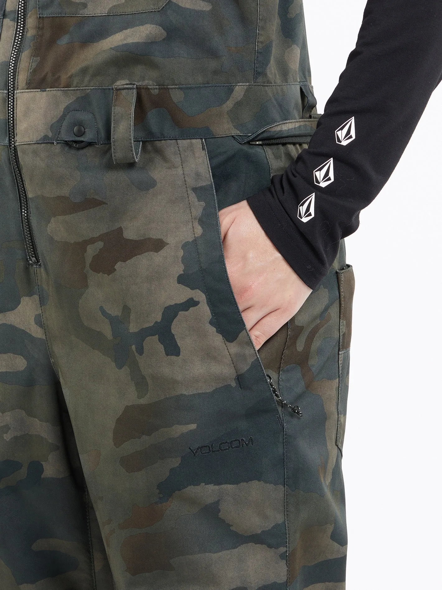 Swift Bib Overall - CLOUDWASH CAMO
