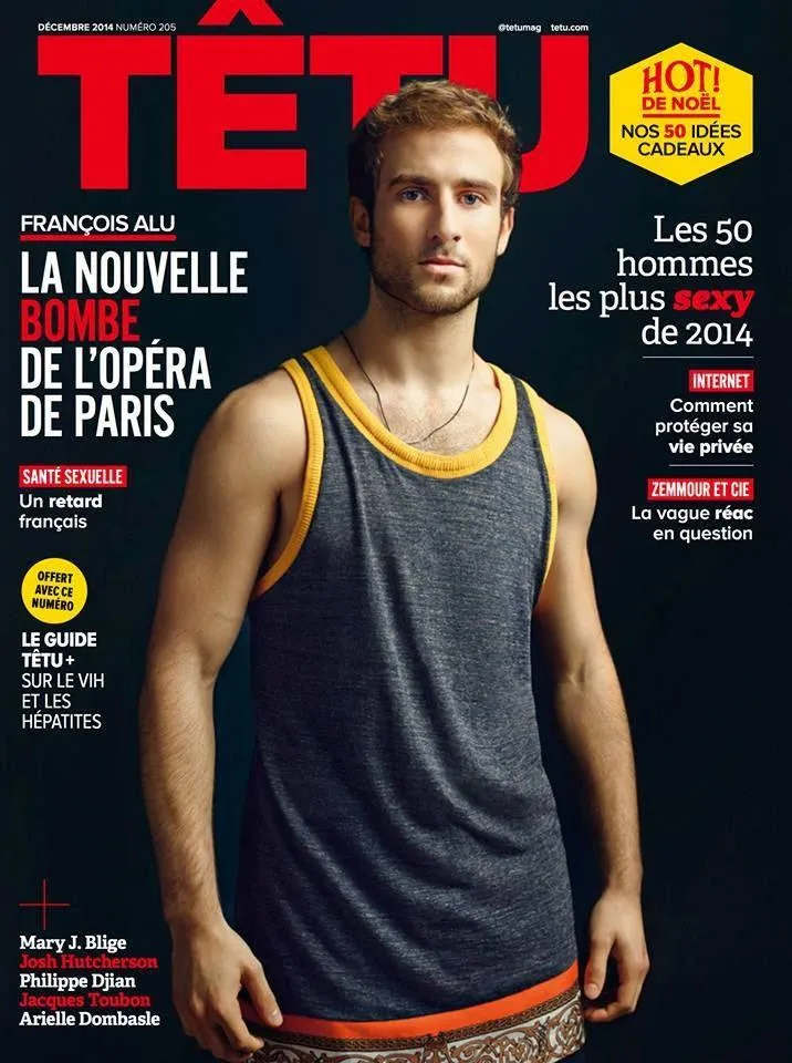 TETU Magazine December 2014 SEALED Gay Int FRANCOIS ALU Josh Hutcherson