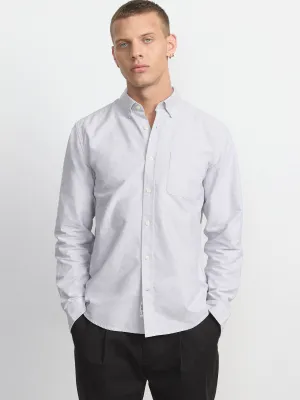 The Jasper Oxford Shirt in Grey