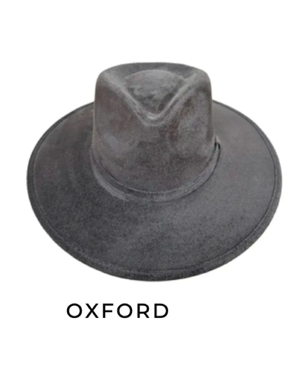 The Nomad Fedora Oxford Grey