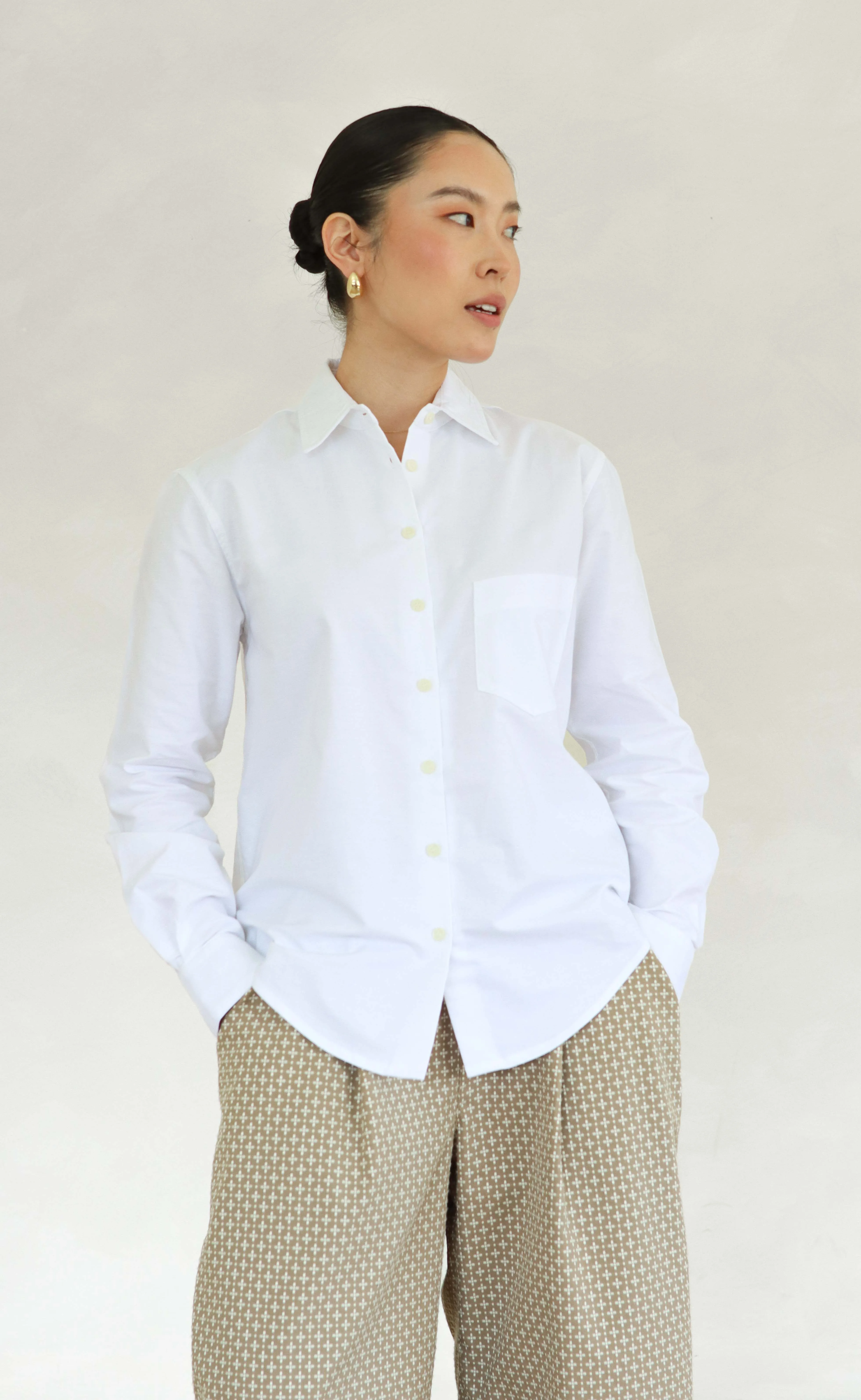 The Tailor - Proper Fit - White Oxford