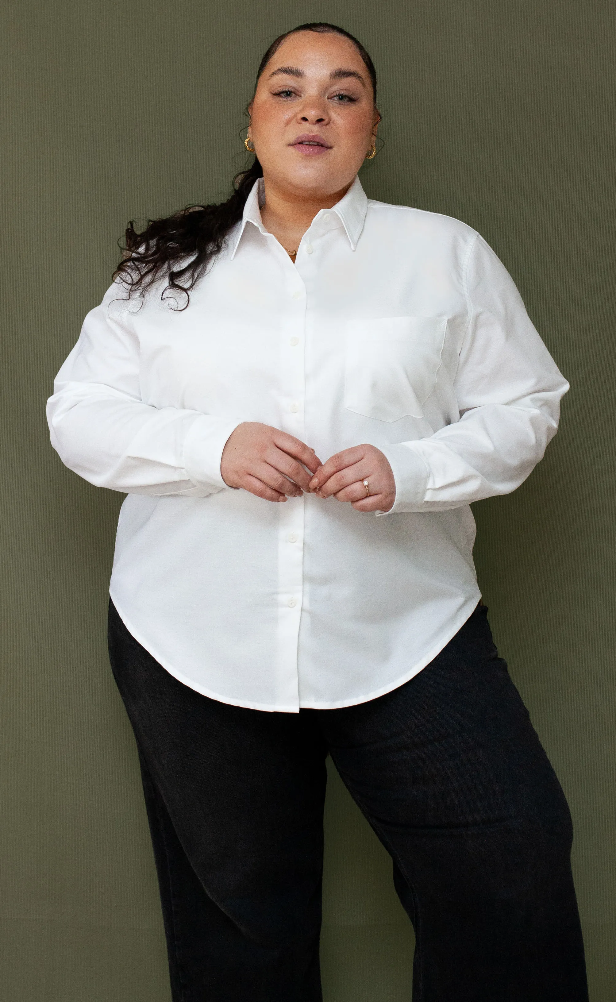 The Tailor - Proper Fit - White Oxford