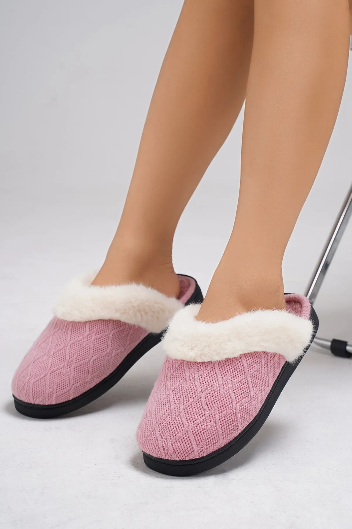 Thermal Faux Fur Slippers