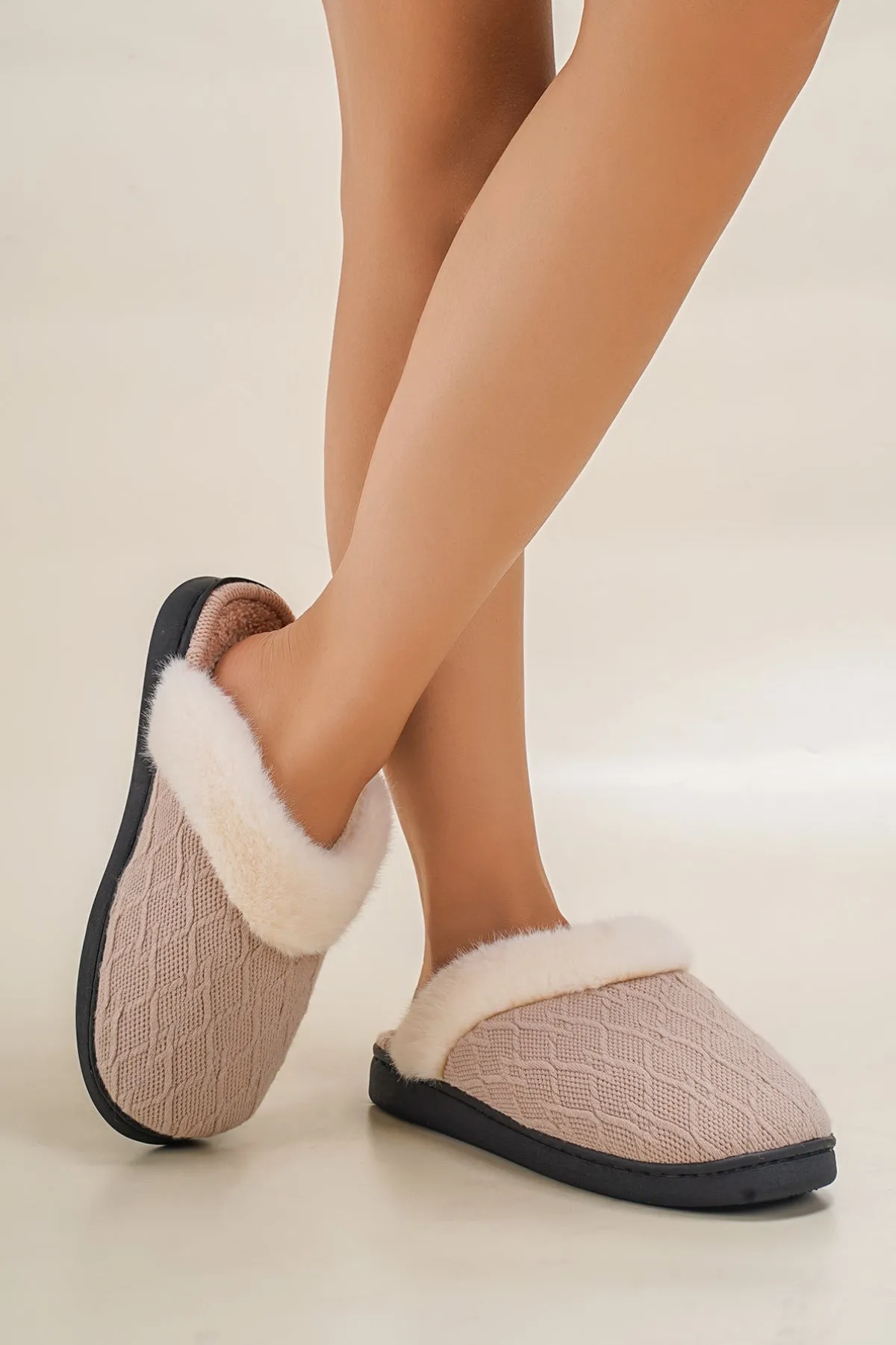 Thermal Faux Fur Slippers