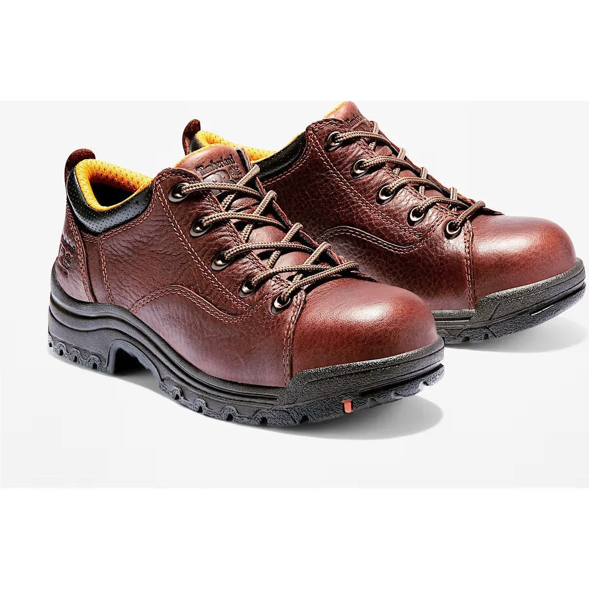 Timberland Pro Women's TiTAN Alloy Toe Oxford Work Boot- Brown- TB163189214