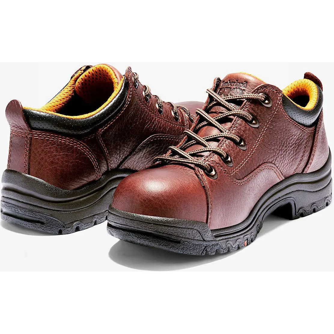 Timberland Pro Women's TiTAN Alloy Toe Oxford Work Boot- Brown- TB163189214