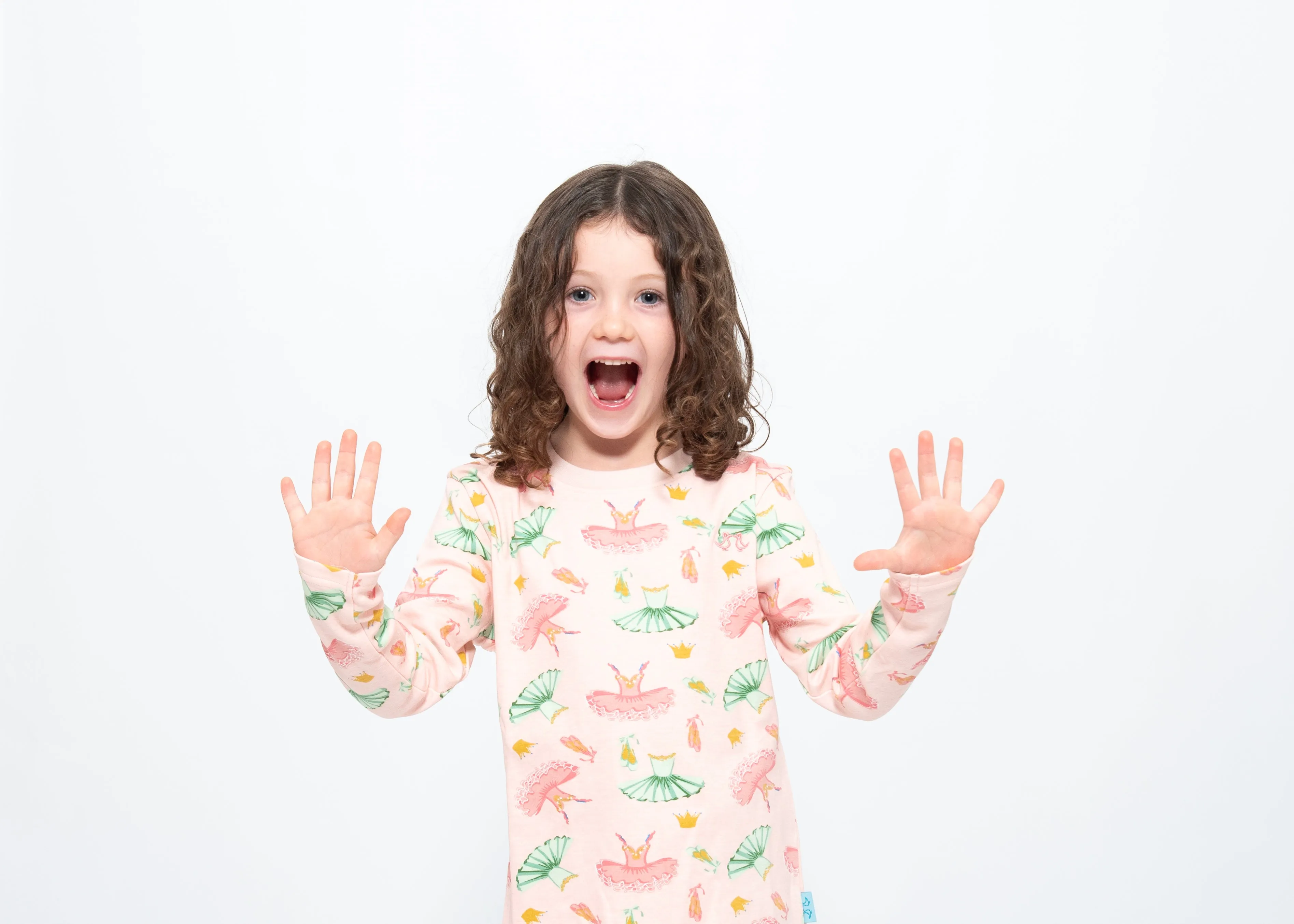 Toddler girl pyjamas - ballet print