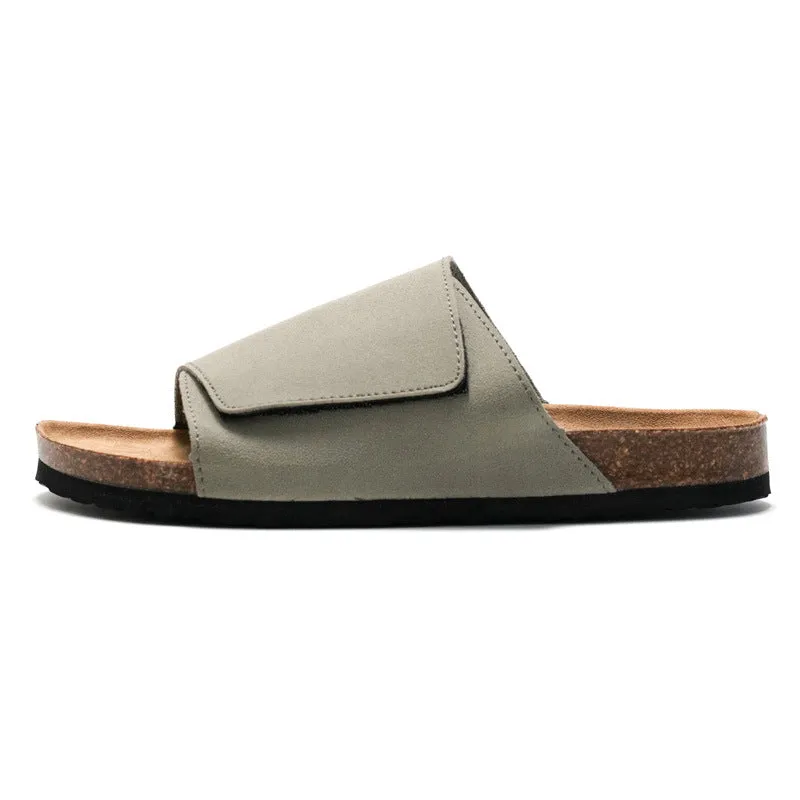 Trendy Men's Cork Slippers for Beach & Leisure