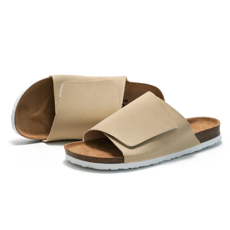 Trendy Men's Cork Slippers for Beach & Leisure