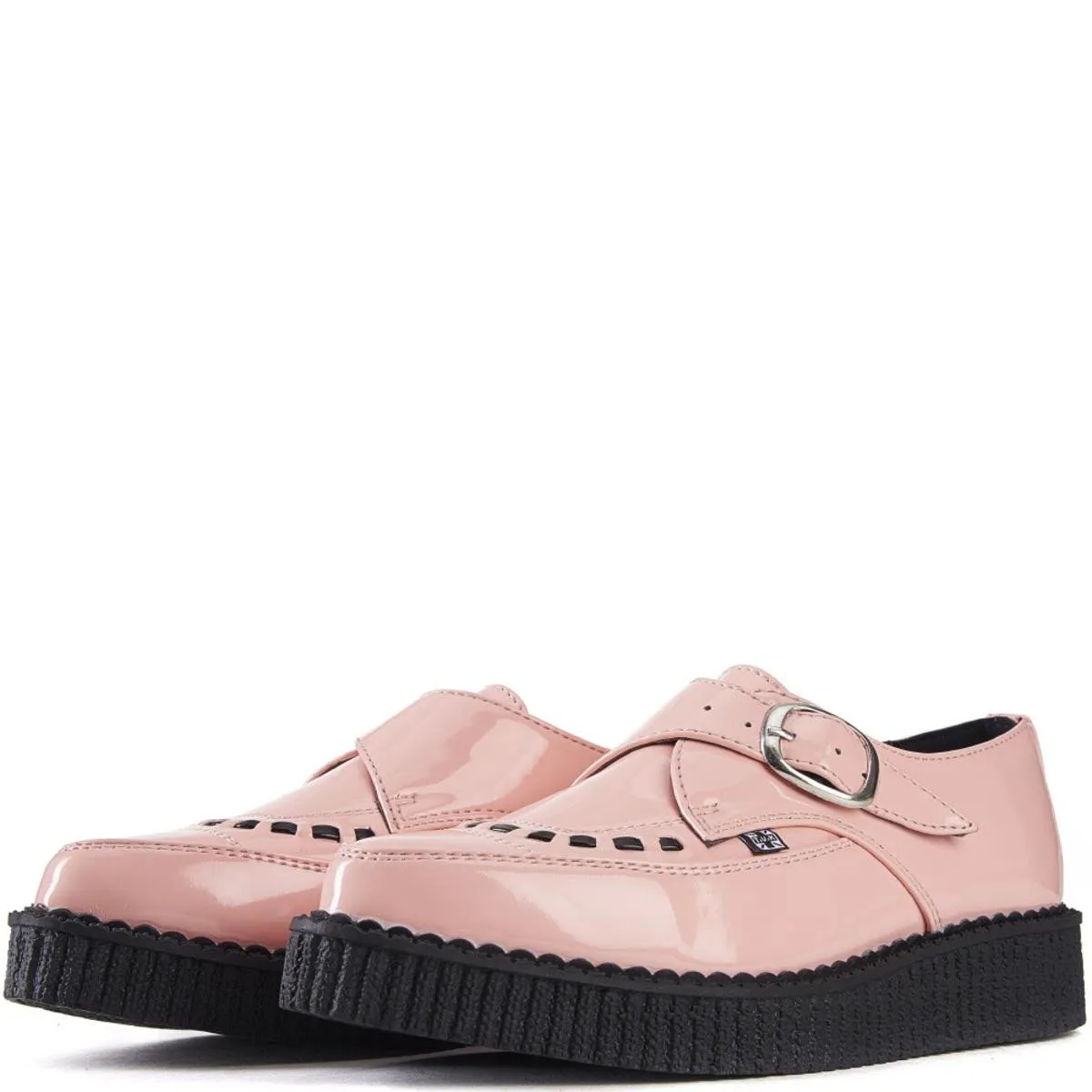 T.U.K. Pointed Pink Creepers PINK