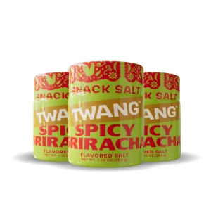 Twang Sriracha Flavored Salt 3-pack