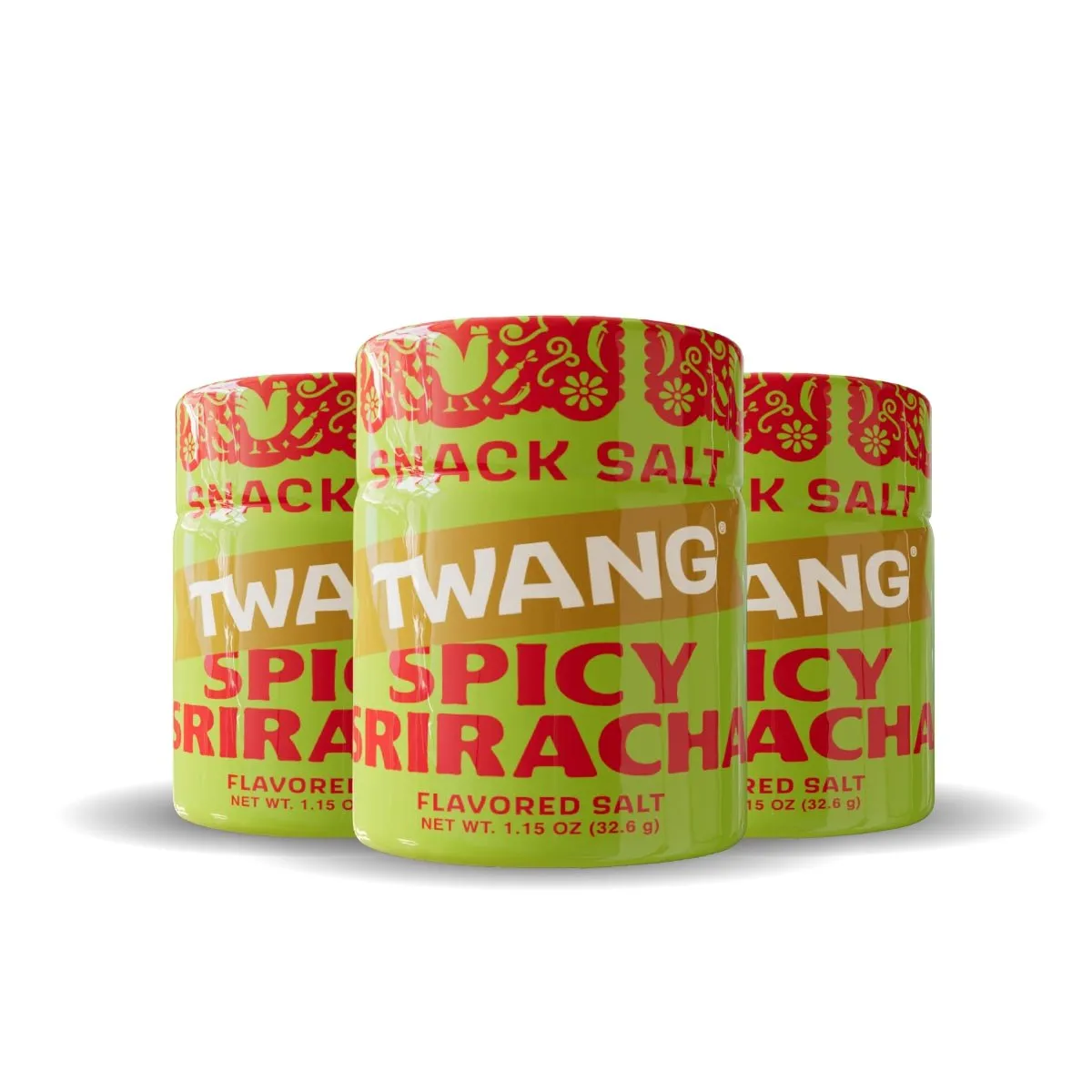 Twang Sriracha Flavored Salt 3-pack