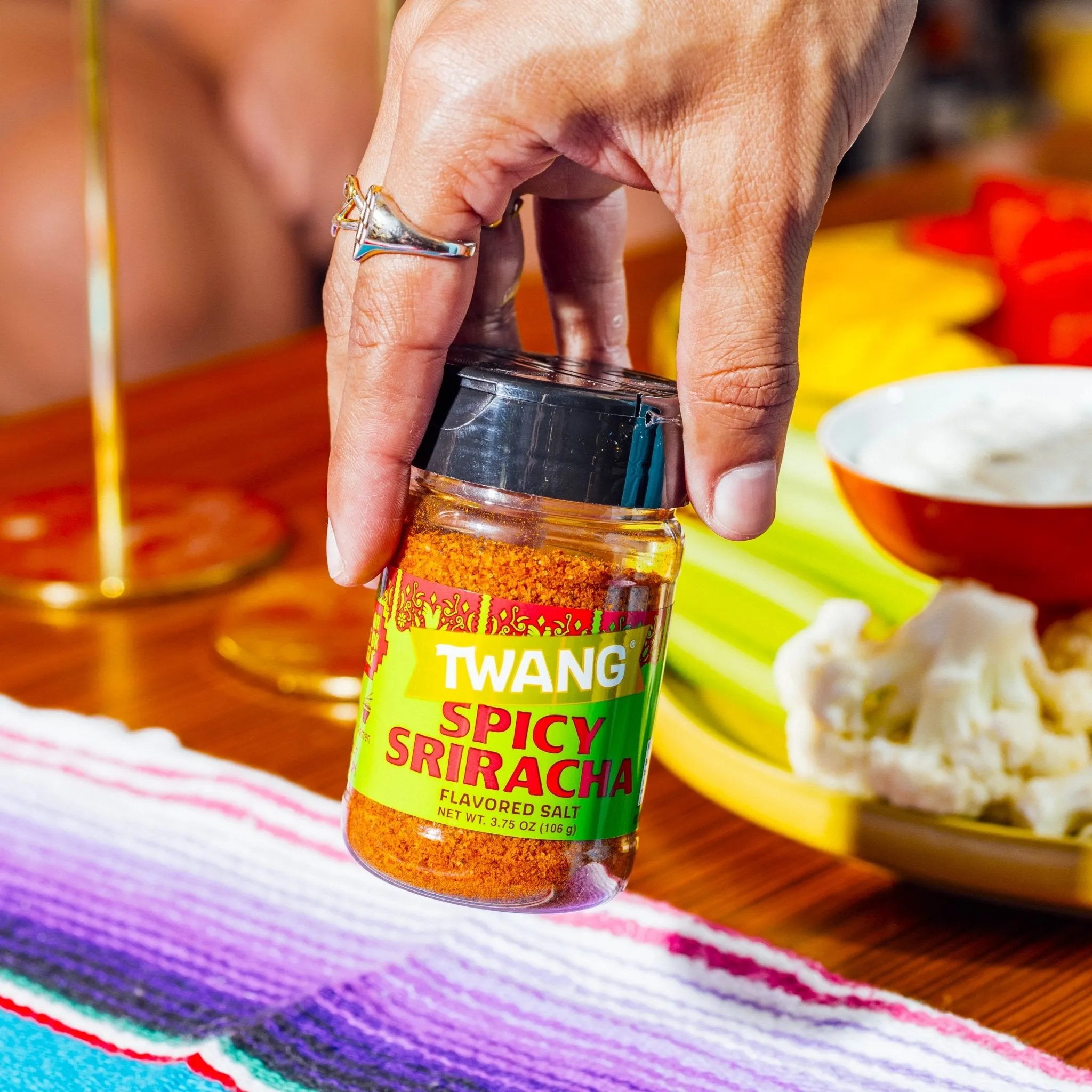 Twang Sriracha Flavored Salt 3-pack