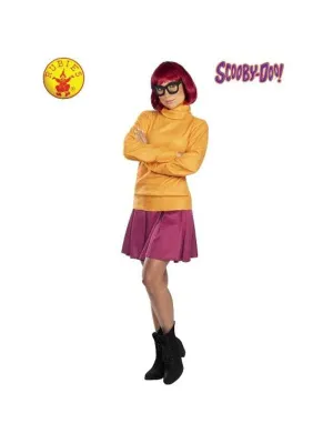 Velma Costume Scoob Movie, Adult