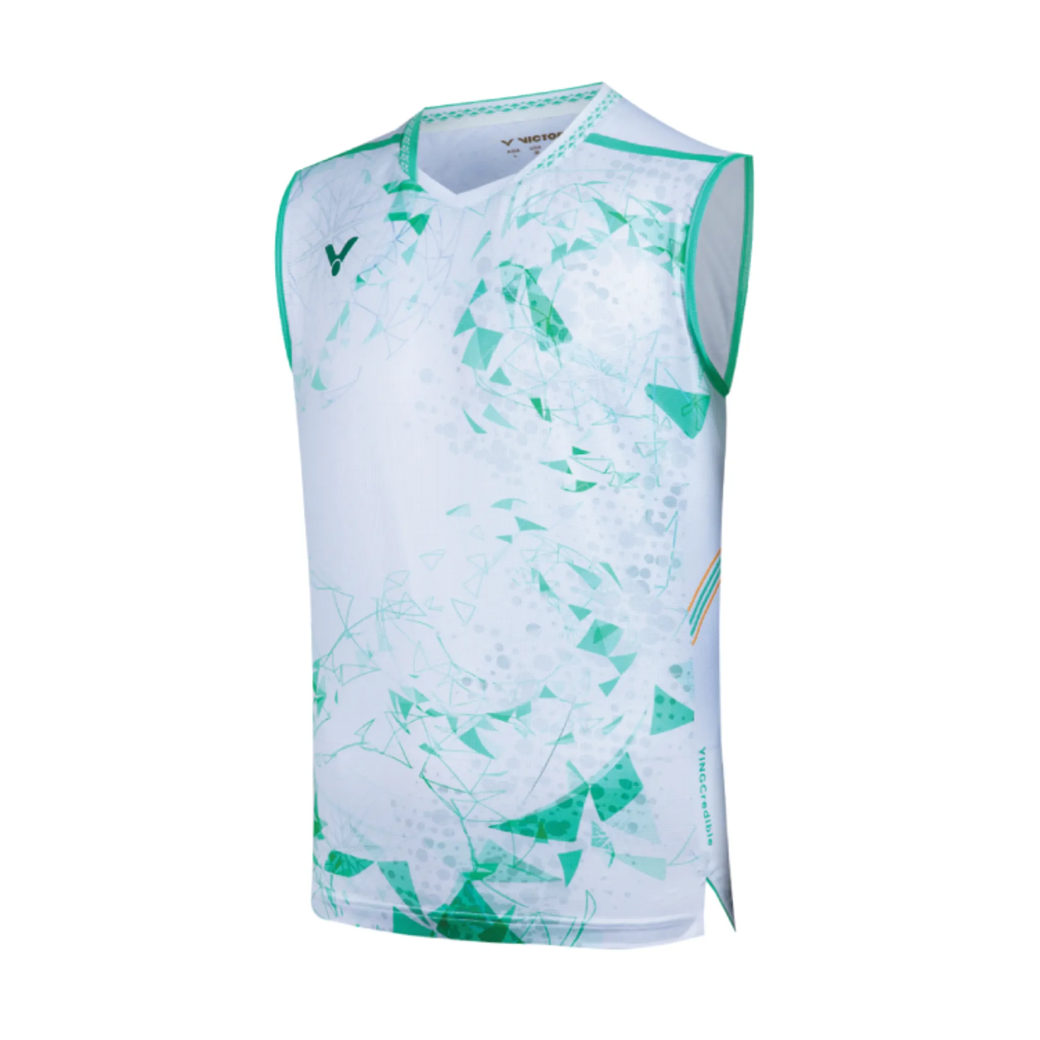 Victor T-50004TTY Unisex Sleeveless Game Shirt