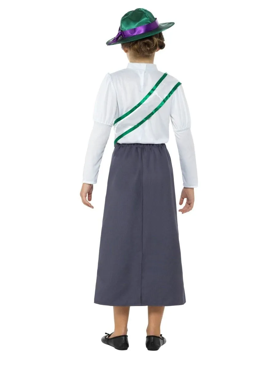 Victorian Suffragette Girls Costume