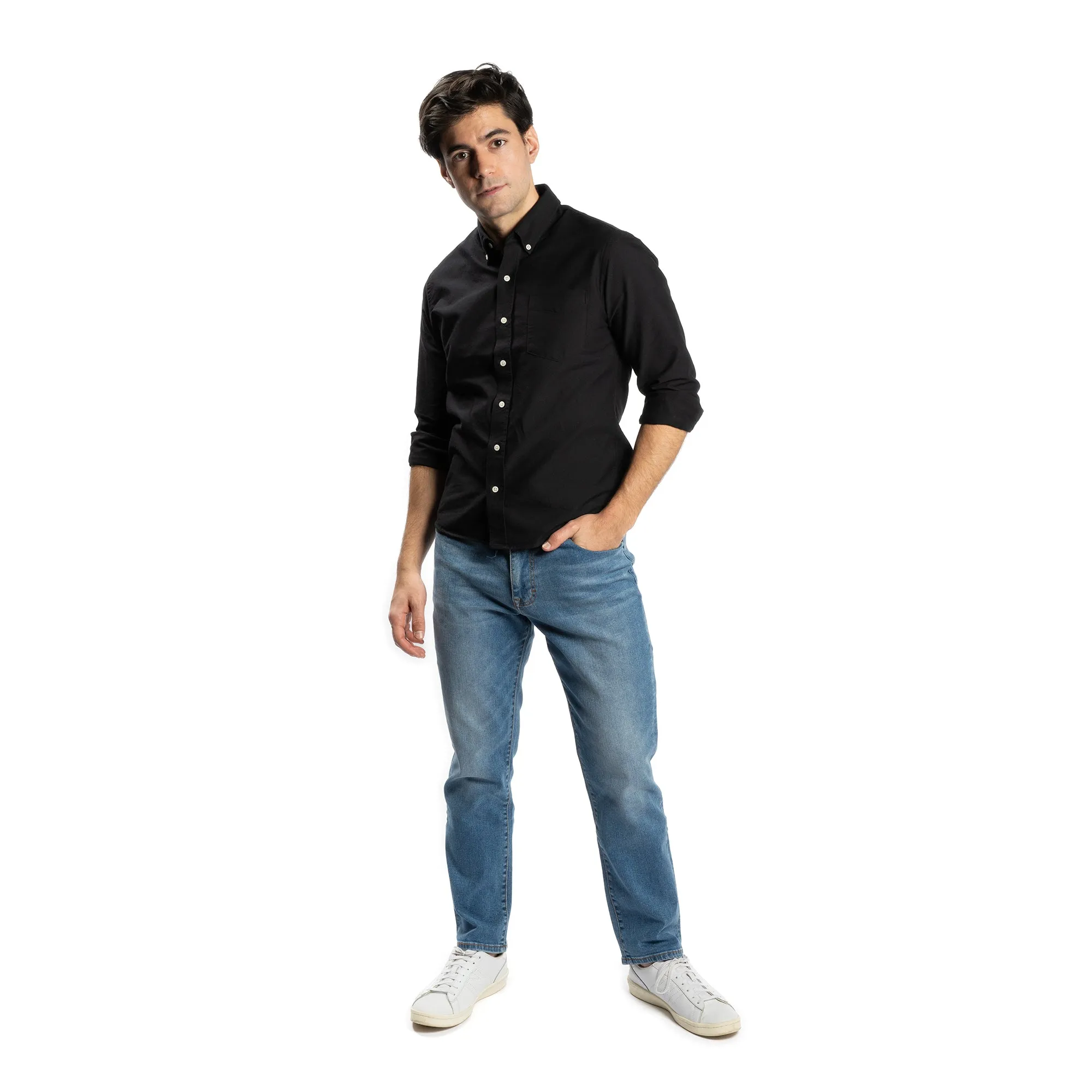 Weekend Oxford Slim Fit - Black