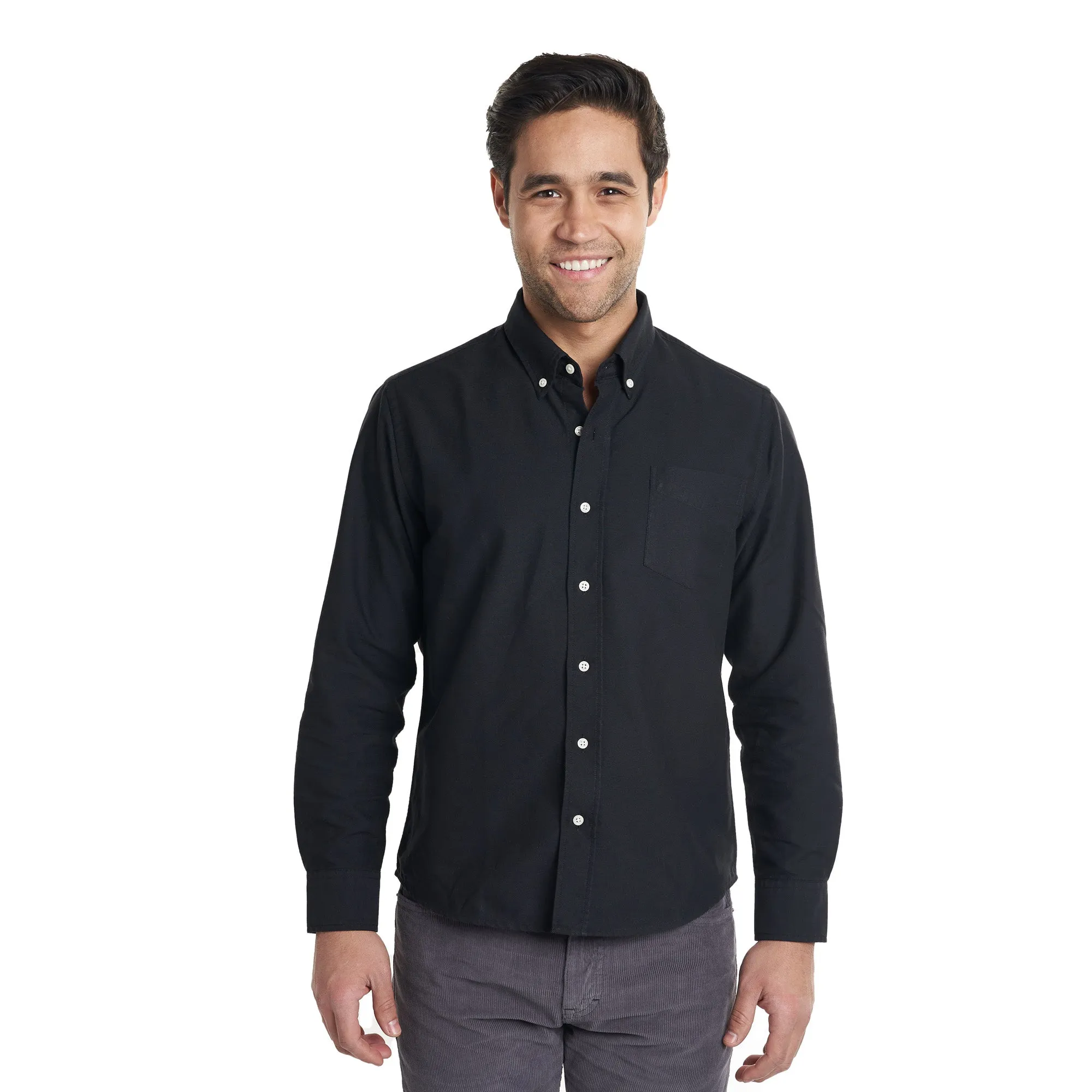 Weekend Oxford Standard Fit - Black