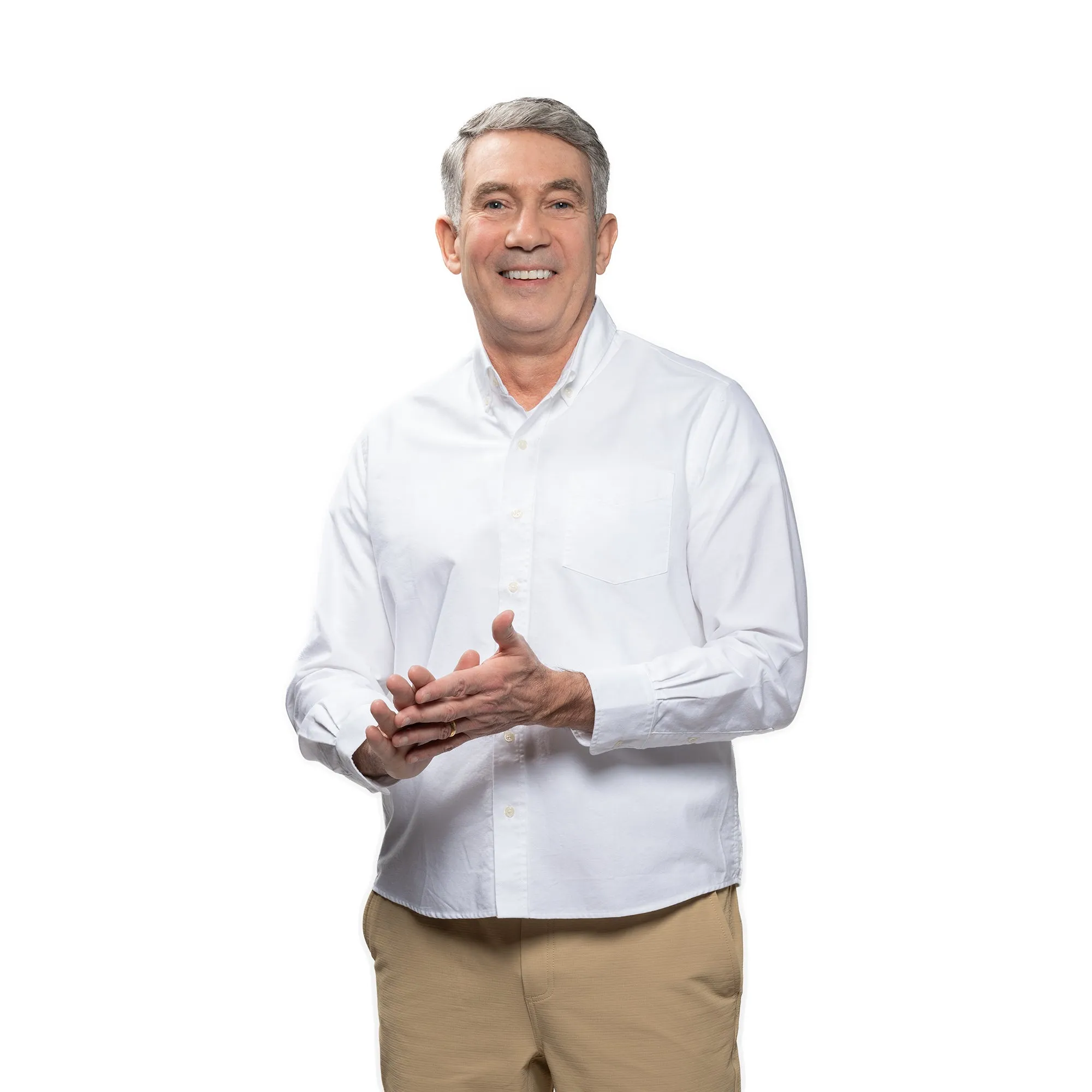 Weekend Oxford Standard Fit - White
