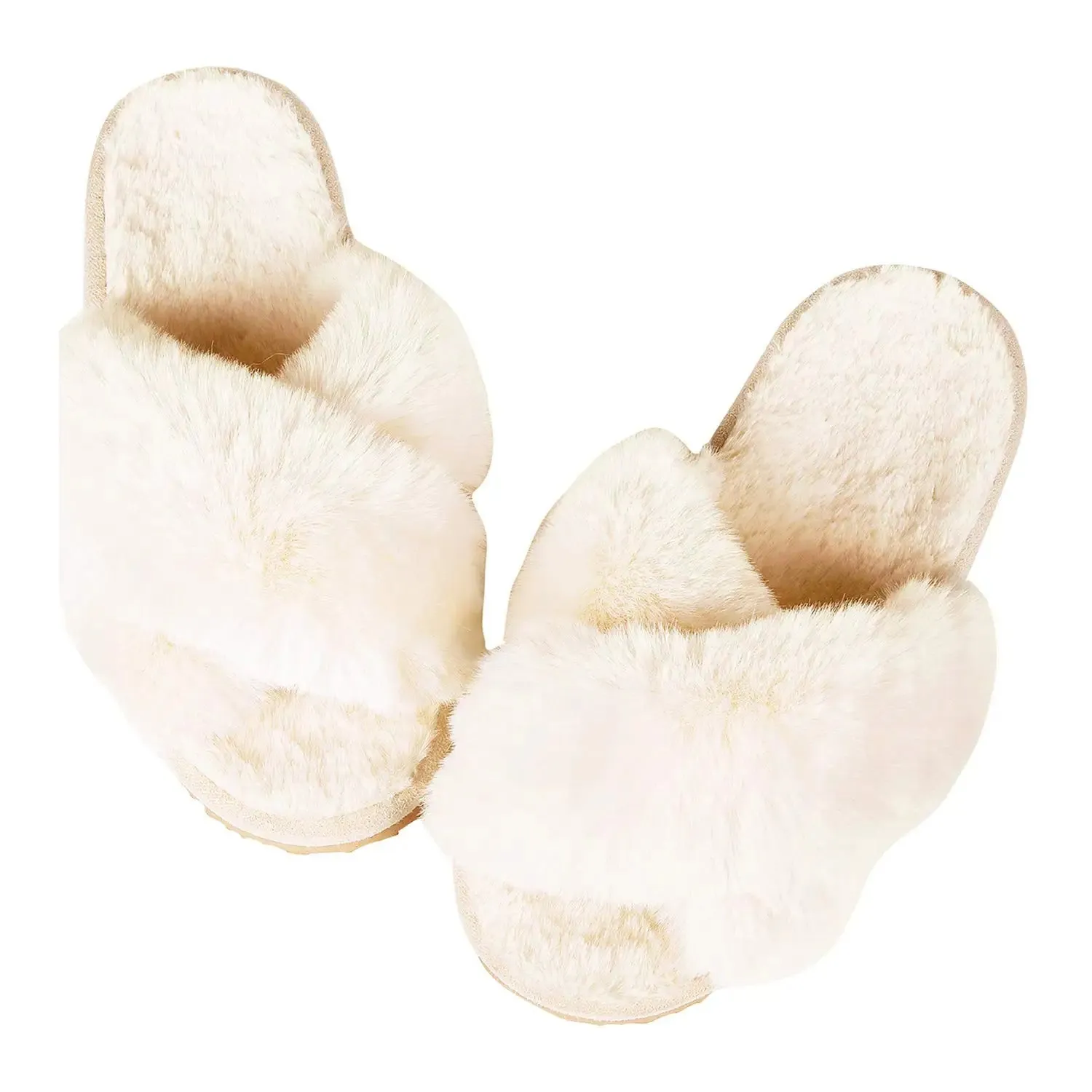 Winter Casual Fluffy Soft Warm Slippers
