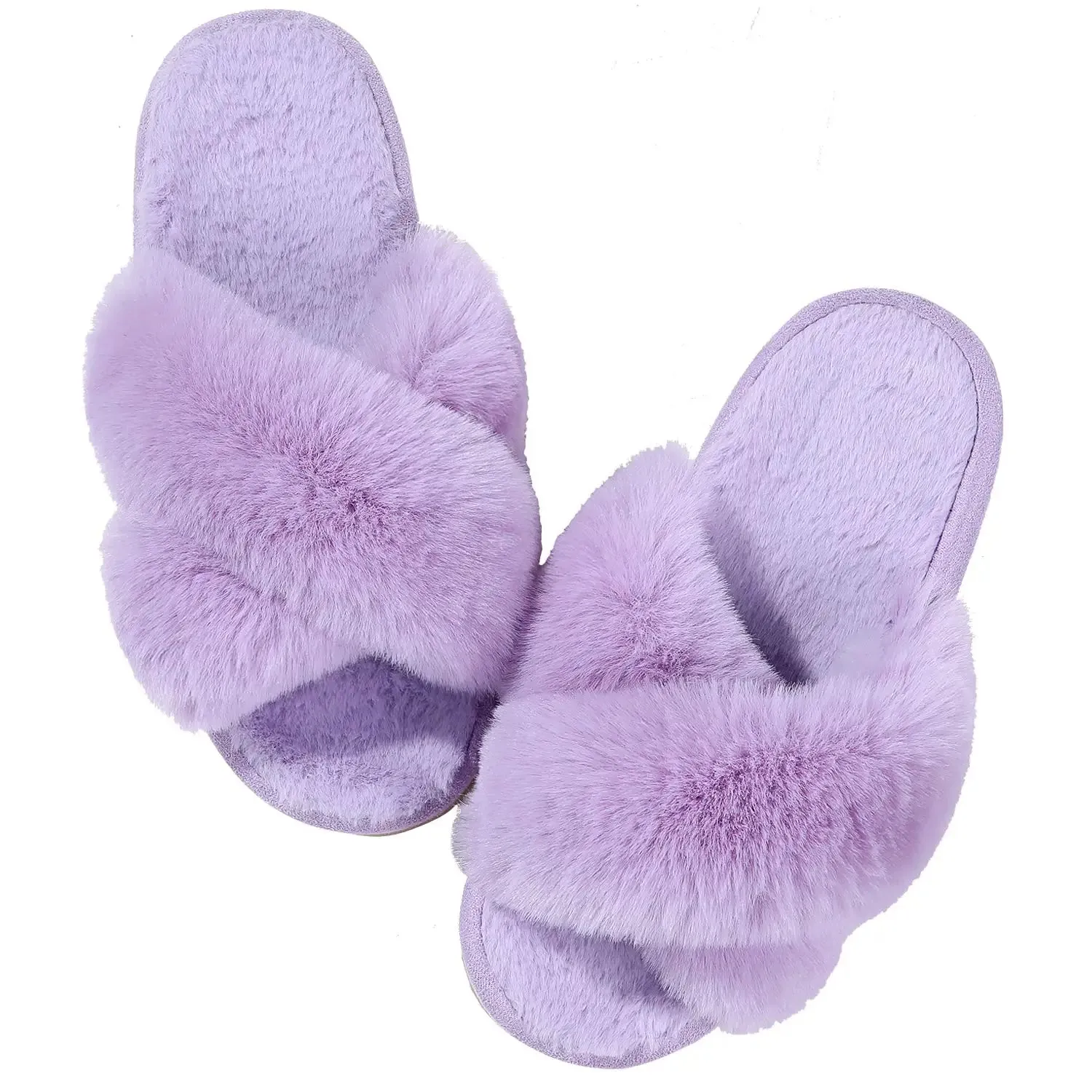 Winter Casual Fluffy Soft Warm Slippers