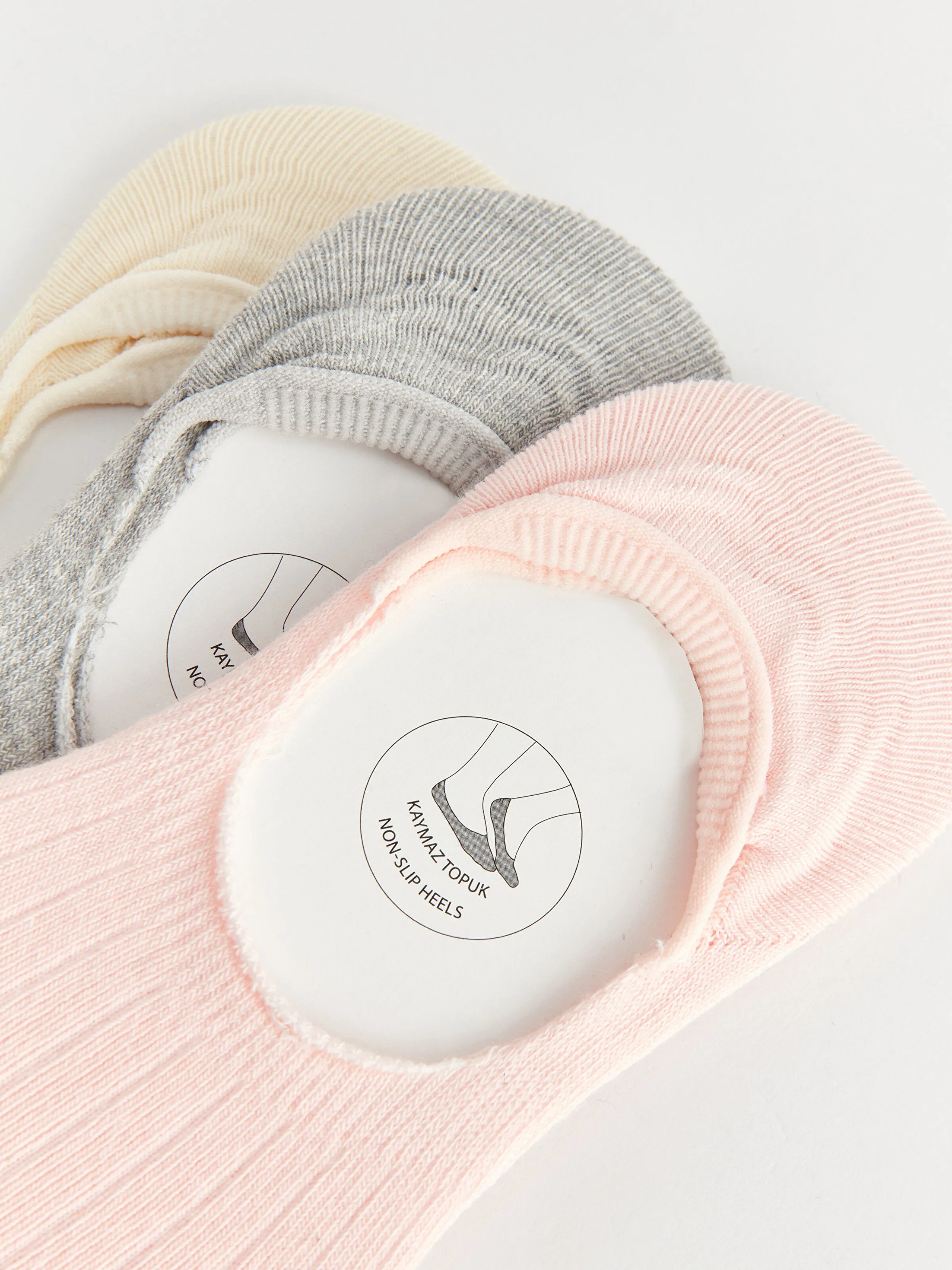 Women Flat Ballerina Socks 3 Pack