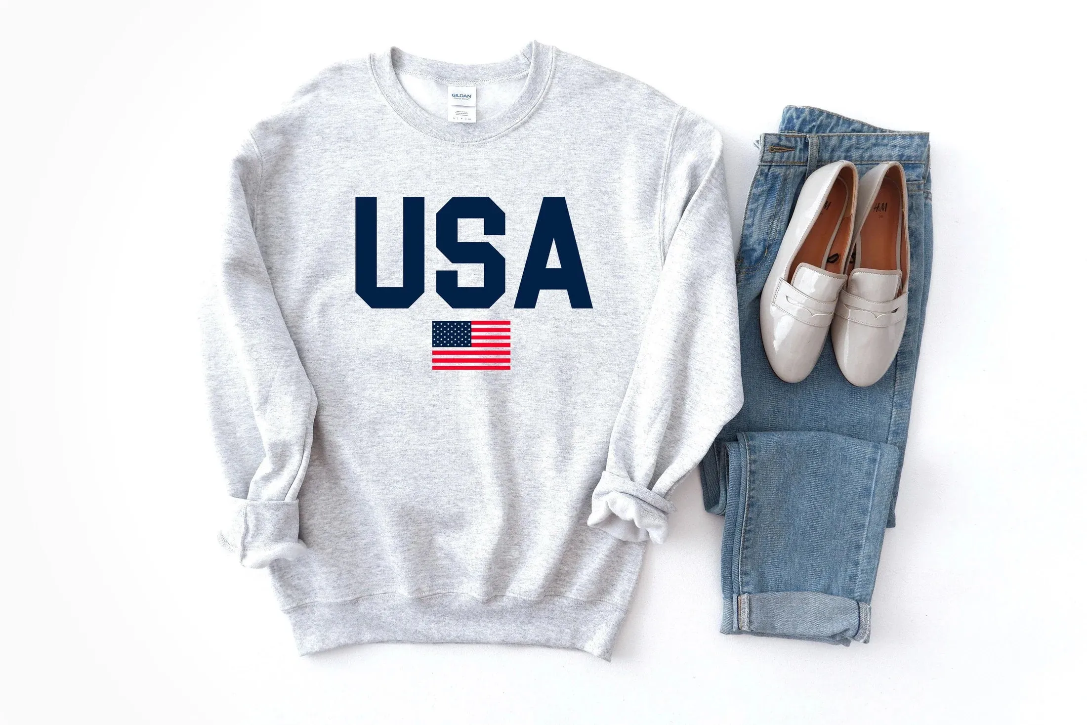 Women's American USA Sweatshirt